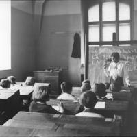 Französischunterricht in der Schwarzwaldschule um 1935