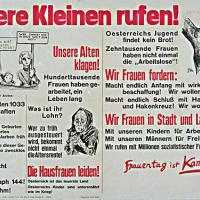 Werbeplakat der sozialdemokratischen Frauen 1933 für den Frauentag